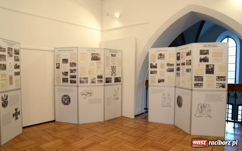 Zdjęcie w galerii na portalu naszraciborz.pl: Wystawa DROGI DO NIEPODLEGŁEJ 1905 – 1918 w raciborskim Muzeum  wiadomości z regionu