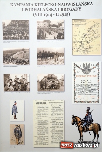 Zdjęcie w galerii na portalu naszraciborz.pl: Wystawa DROGI DO NIEPODLEGŁEJ 1905 – 1918 w raciborskim Muzeum  wiadomości z regionu