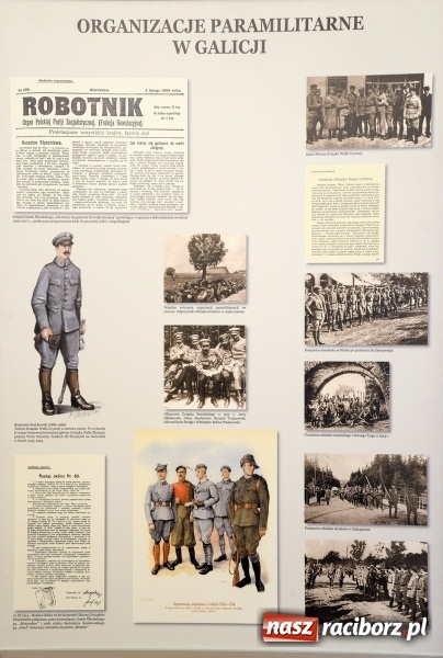 Zdjęcie w galerii na portalu naszraciborz.pl: Wystawa DROGI DO NIEPODLEGŁEJ 1905 – 1918 w raciborskim Muzeum  wiadomości z regionu