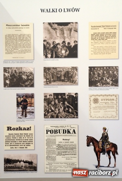 Zdjęcie w galerii na portalu naszraciborz.pl: Wystawa DROGI DO NIEPODLEGŁEJ 1905 – 1918 w raciborskim Muzeum  wiadomości z regionu