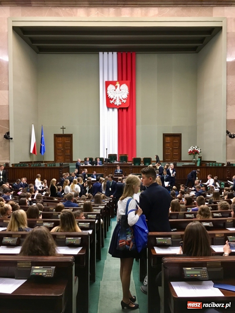 Zdjęcie w galerii na portalu naszraciborz.pl: Uczeń z powiatu raciborskiego posłem Sejmu Dzieci i Młodzieży wiadomości z regionu