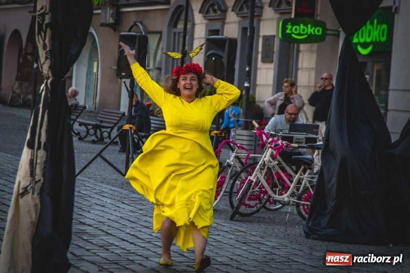Zdjęcie w galerii na portalu naszraciborz.pl: Artyści wyszli w plener, czyli Bajczarz na raciborskim Rynku wiadomości z regionu