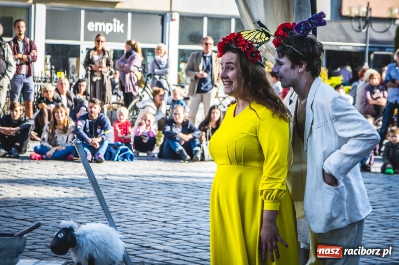 Zdjęcie w galerii na portalu naszraciborz.pl: Artyści wyszli w plener, czyli Bajczarz na raciborskim Rynku wiadomości z regionu