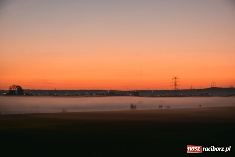 Zdjęcie w galerii na portalu naszraciborz.pl: Ulga tonąca w porannej mgle. Zobaczcie jak piękna jest ziemia raciborska  wiadomości z regionu