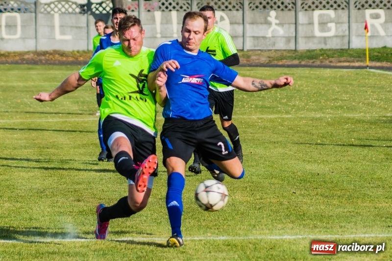 Zdjęcie w galerii na portalu naszraciborz.pl: Nie taki lider straszny jak go malują. Wielkie derby gminy Krzyżanowice na remis wiadomości z regionu