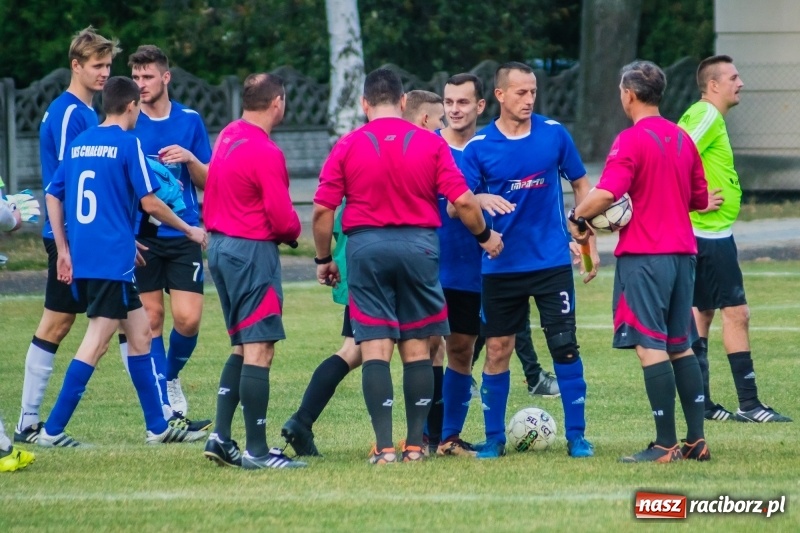 Zdjęcie w galerii na portalu naszraciborz.pl: Nie taki lider straszny jak go malują. Wielkie derby gminy Krzyżanowice na remis wiadomości z regionu