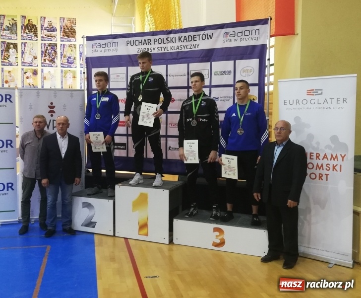 Zdjęcie w galerii na portalu naszraciborz.pl: Udany występ zapaśników Unii Racibórz na zawodach w Radomiu wiadomości z regionu