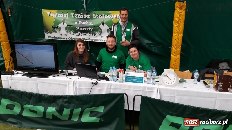 Zdjęcie w galerii na portalu naszraciborz.pl: IV Turniej Tenisa Stołowego o Puchar Starosty Raciborskiego  wiadomości z regionu