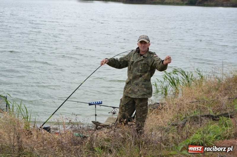 Zdjęcie w galerii na portalu naszraciborz.pl: Kiepskie branie na finał sezonu na stawie Brudny  wiadomości z regionu