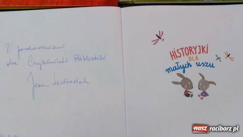 Zdjęcie w galerii na portalu naszraciborz.pl: Spotkania z pisarzami w ramach Wielkiej ligi młodych czytelników wiadomości z regionu