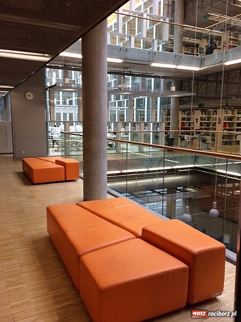 Zdjęcie w galerii na portalu naszraciborz.pl: Wizyta uczniów Liceum Plastycznego w Centrum Informacji Naukowej i Bibliotece Akademickiej w Katowicach wiadomości z regionu