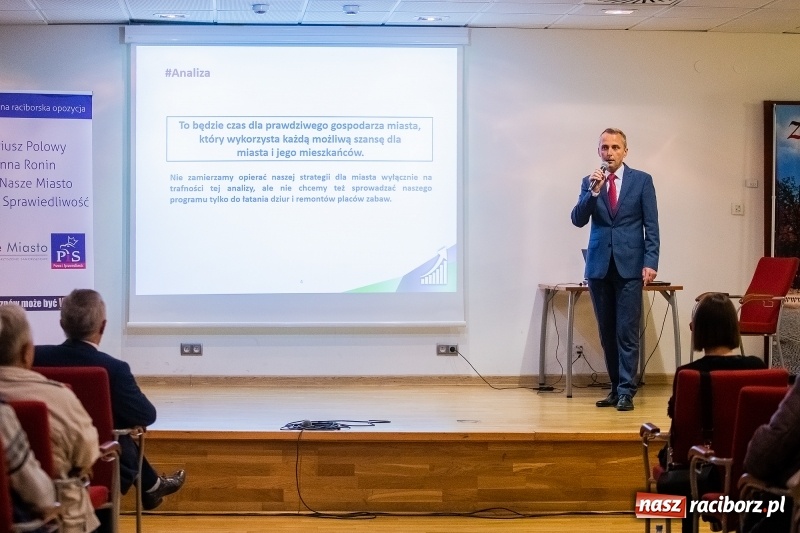Zdjęcie w galerii na portalu naszraciborz.pl: Dziesiątka Polowego. Zjednoczona opozycja zaprezentowała swój plan dla Raciborza wiadomości z regionu
