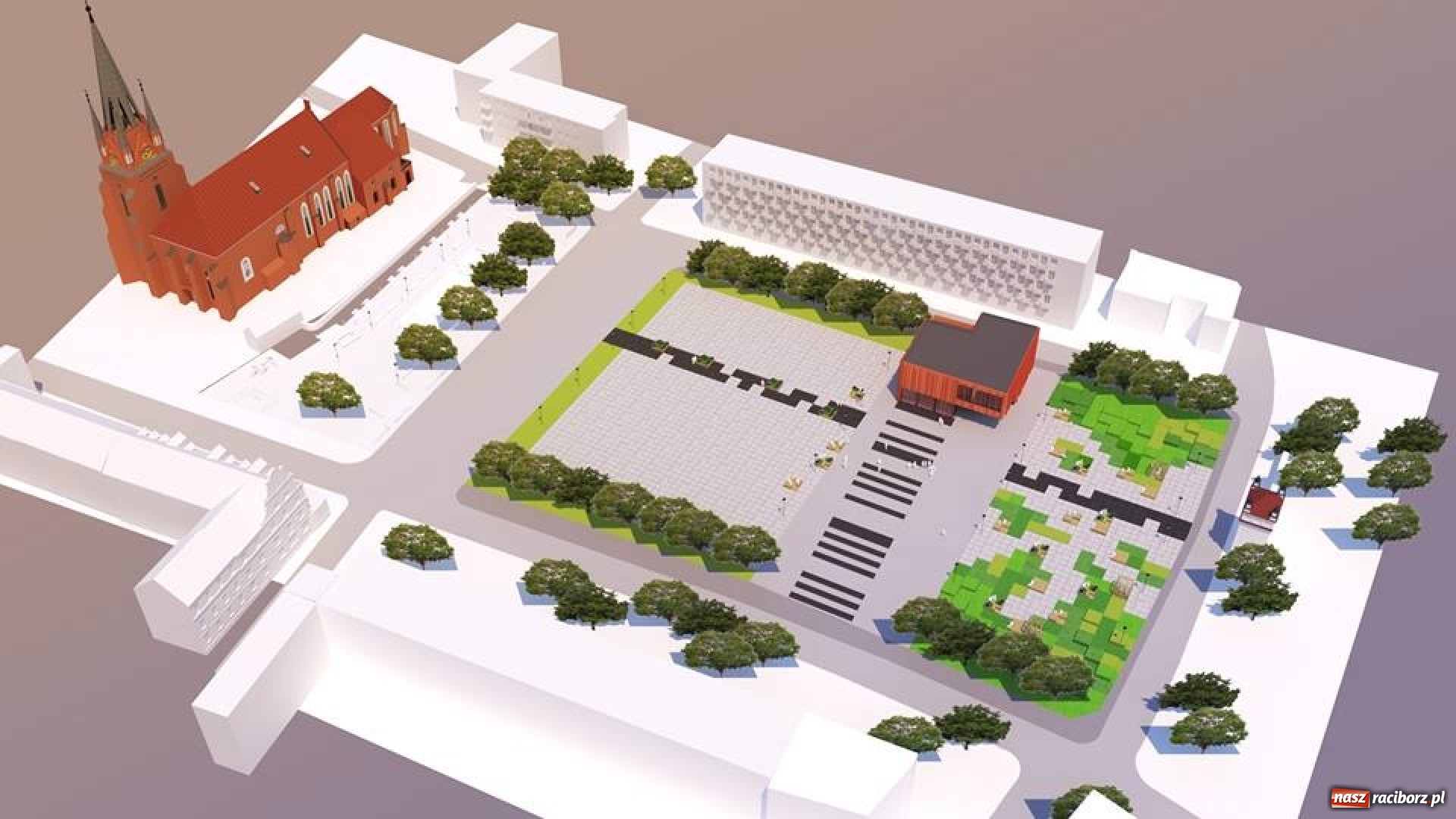 Zdjęcie w galerii na portalu naszraciborz.pl: Urząd Miasta ostro o placu Długosza. Ci, którzy teraz krytykują wcześniej nie zgłaszali pomysłów  wiadomości z regionu