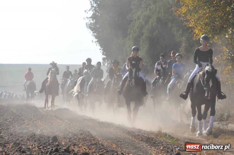 Zdjęcie w galerii na portalu naszraciborz.pl: Przez lasy, pola i łąki na pogoń za lisem. Hubertus w Żerdzinach 2018 VIDEO wiadomości z regionu