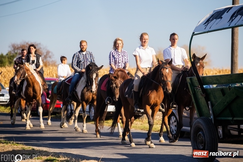 Zdjęcie w galerii na portalu naszraciborz.pl: Przez lasy, pola i łąki na pogoń za lisem. Hubertus w Żerdzinach 2018 VIDEO wiadomości z regionu