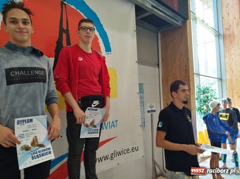 Zdjęcie w galerii na portalu naszraciborz.pl: Pływacki pogrom na zawodach w Gliwicach wiadomości z regionu