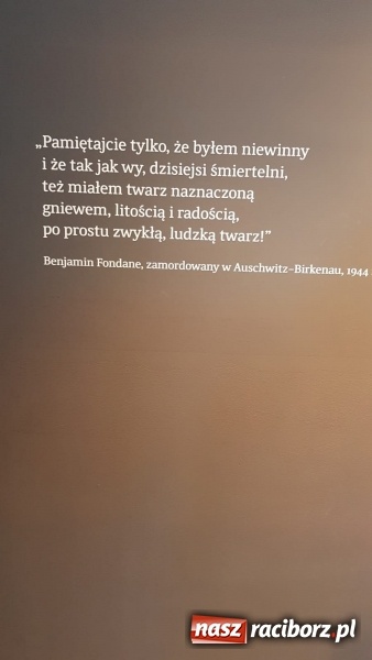 Zdjęcie w galerii na portalu naszraciborz.pl: Uczniowie SP 15 z wizytą w Auschwitz-Birkenau wiadomości z regionu