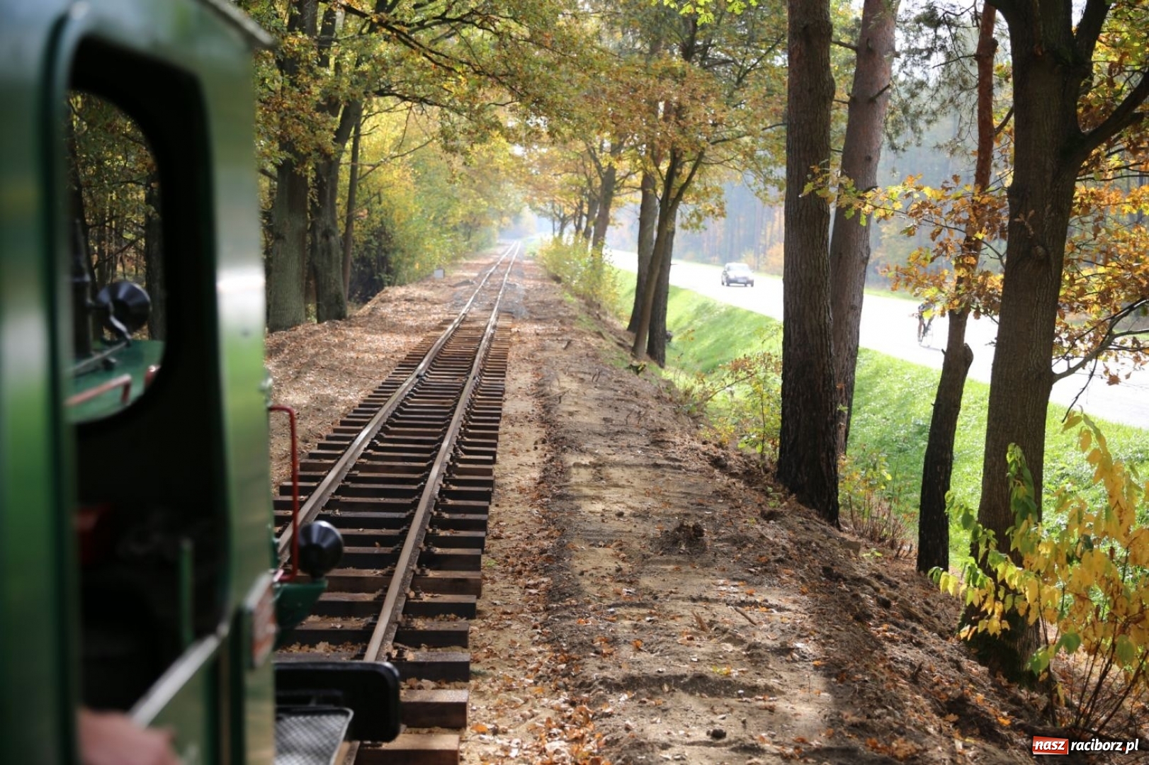 Zdjęcie w galerii na portalu naszraciborz.pl: Trasa kolejki wąskotorowej stała się dłuższa. Teraz pociąg dojedzie do Stodół wiadomości z regionu