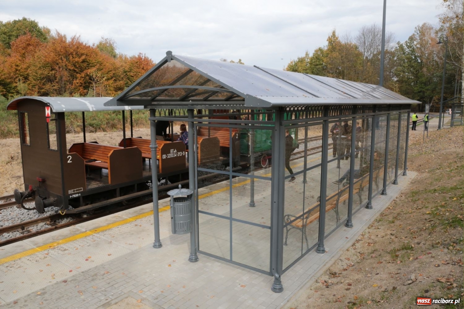 Zdjęcie w galerii na portalu naszraciborz.pl: Trasa kolejki wąskotorowej stała się dłuższa. Teraz pociąg dojedzie do Stodół wiadomości z regionu
