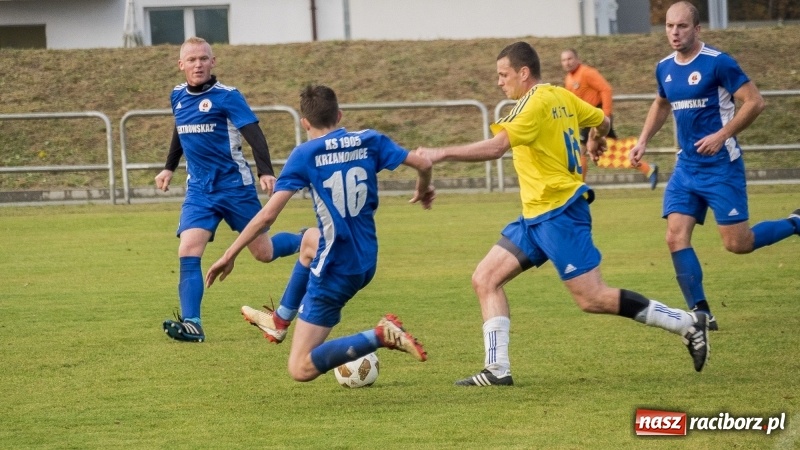 Zdjęcie w galerii na portalu naszraciborz.pl: Seria zwycięstw Krzanowic przerwana! Kuźnia Raciborska zremisowała z liderem wiadomości z regionu