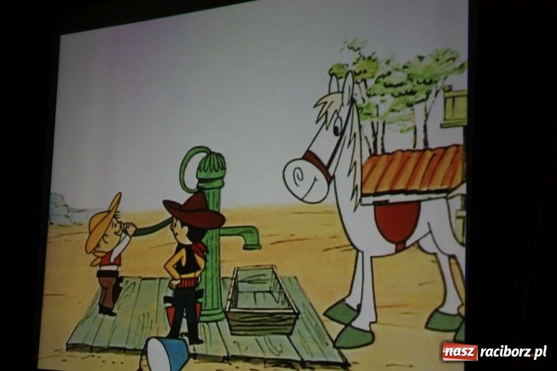 Zdjęcie w galerii na portalu naszraciborz.pl: Stare filmy rysunkowe budzą zachwyt  wiadomości z regionu