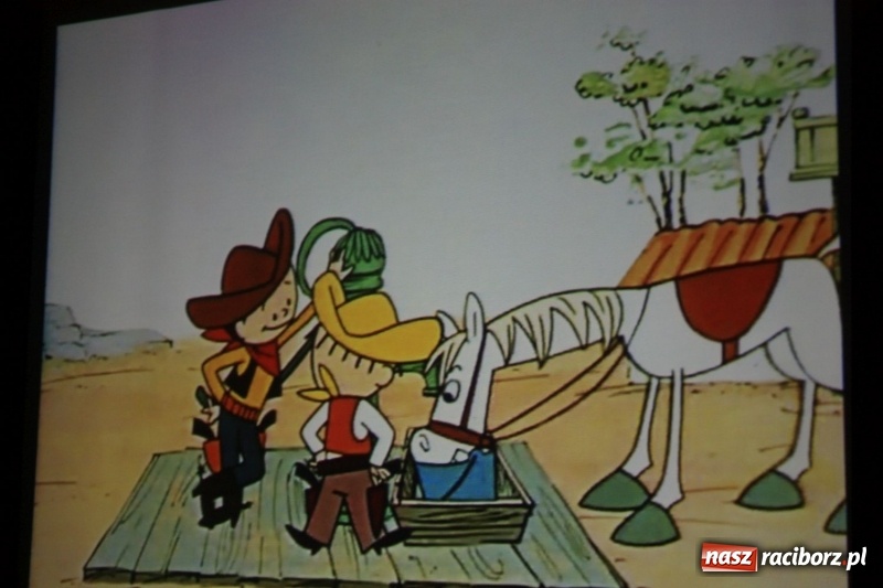 Zdjęcie w galerii na portalu naszraciborz.pl: Stare filmy rysunkowe budzą zachwyt  wiadomości z regionu