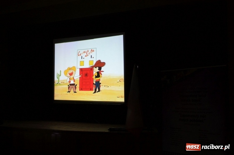 Zdjęcie w galerii na portalu naszraciborz.pl: Stare filmy rysunkowe budzą zachwyt  wiadomości z regionu