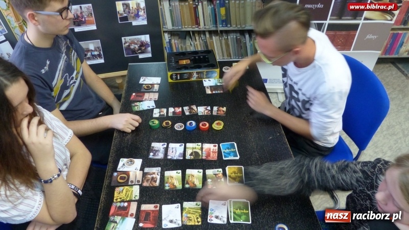 Zdjęcie w galerii na portalu naszraciborz.pl: Kolejny maraton planszówek w raciborskiej bibliotece za nami wiadomości z regionu