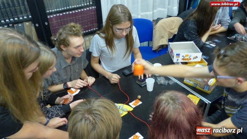 Zdjęcie w galerii na portalu naszraciborz.pl: Kolejny maraton planszówek w raciborskiej bibliotece za nami wiadomości z regionu