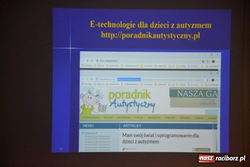 Zdjęcie w galerii na portalu naszraciborz.pl: Autyzm. Codzienność… Sytuacje społeczne - konferencja na zamku  wiadomości z regionu