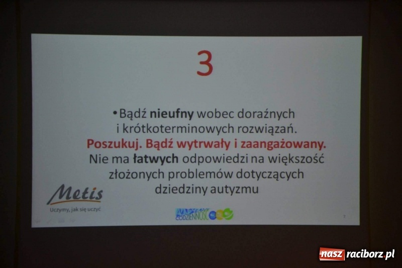 Zdjęcie w galerii na portalu naszraciborz.pl: Autyzm. Codzienność… Sytuacje społeczne - konferencja na zamku  wiadomości z regionu