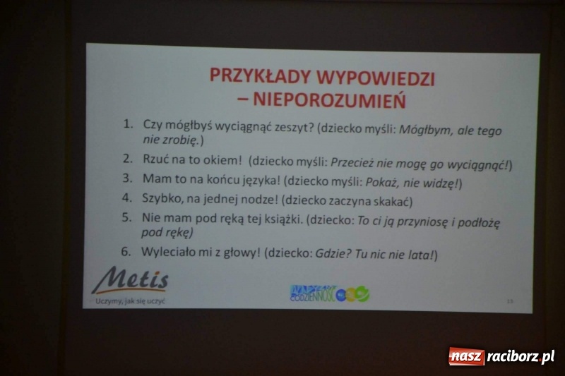 Zdjęcie w galerii na portalu naszraciborz.pl: Autyzm. Codzienność… Sytuacje społeczne - konferencja na zamku  wiadomości z regionu