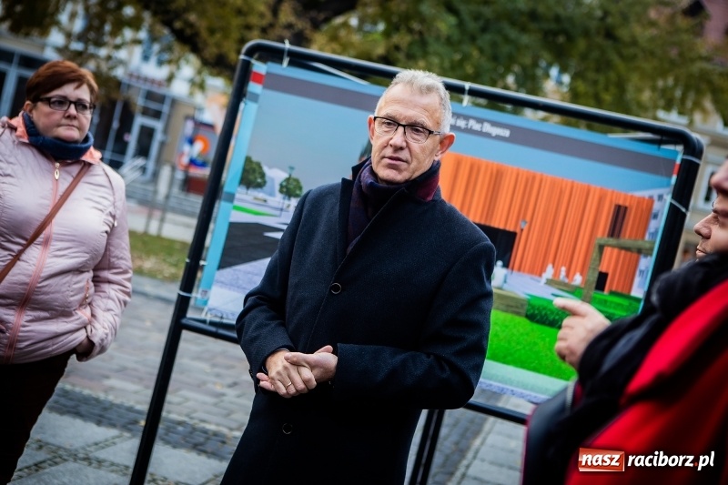 Zdjęcie w galerii na portalu naszraciborz.pl: O pralni, parkingu i kawiarence, czyli spotkanie Mirosława Lenka z mieszkańcami  wiadomości z regionu