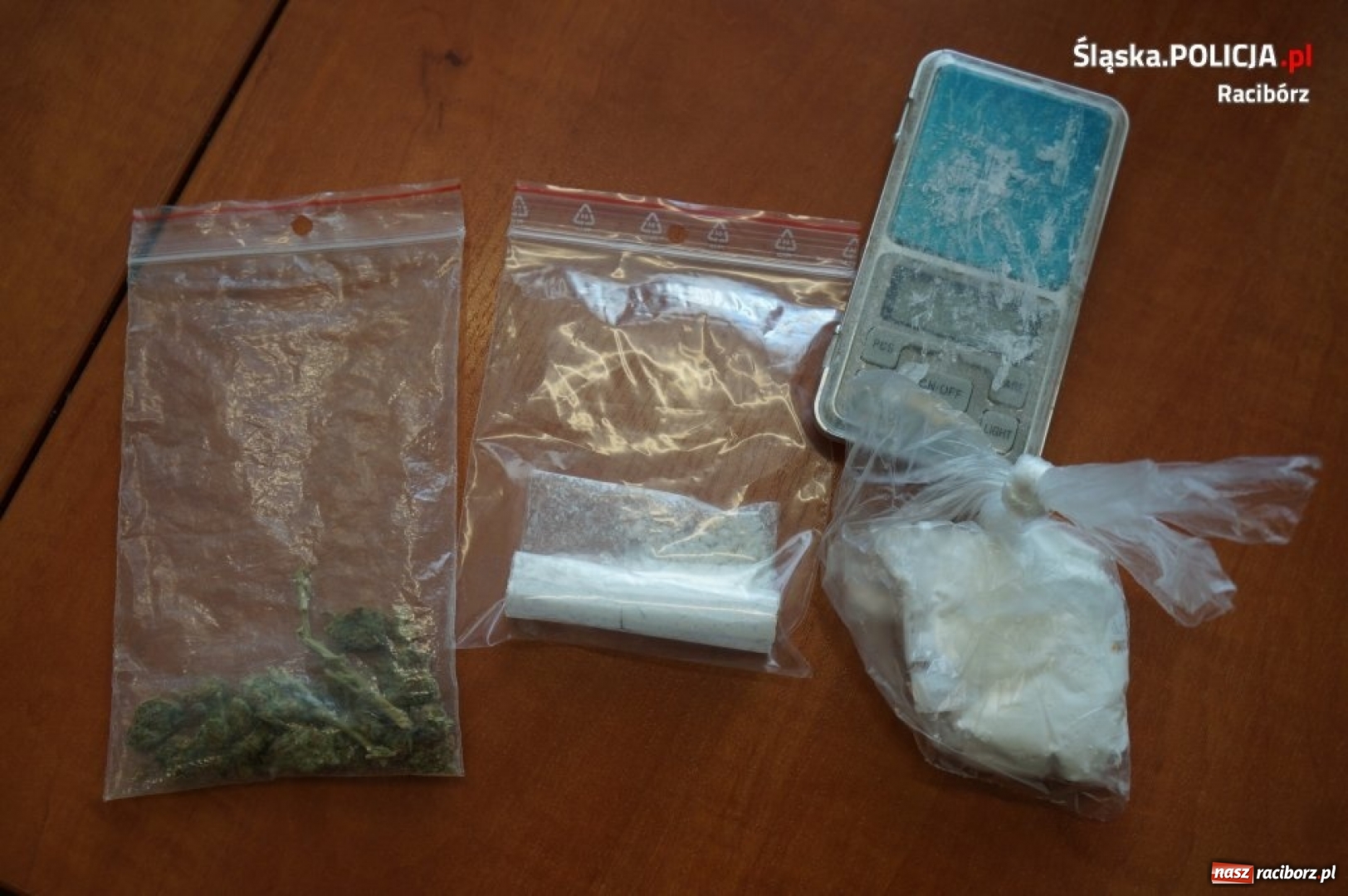 Zdjęcie w galerii na portalu naszraciborz.pl: Czterysta działek amfetaminy u 30-latka z Raciborza! FOTO wiadomości z regionu