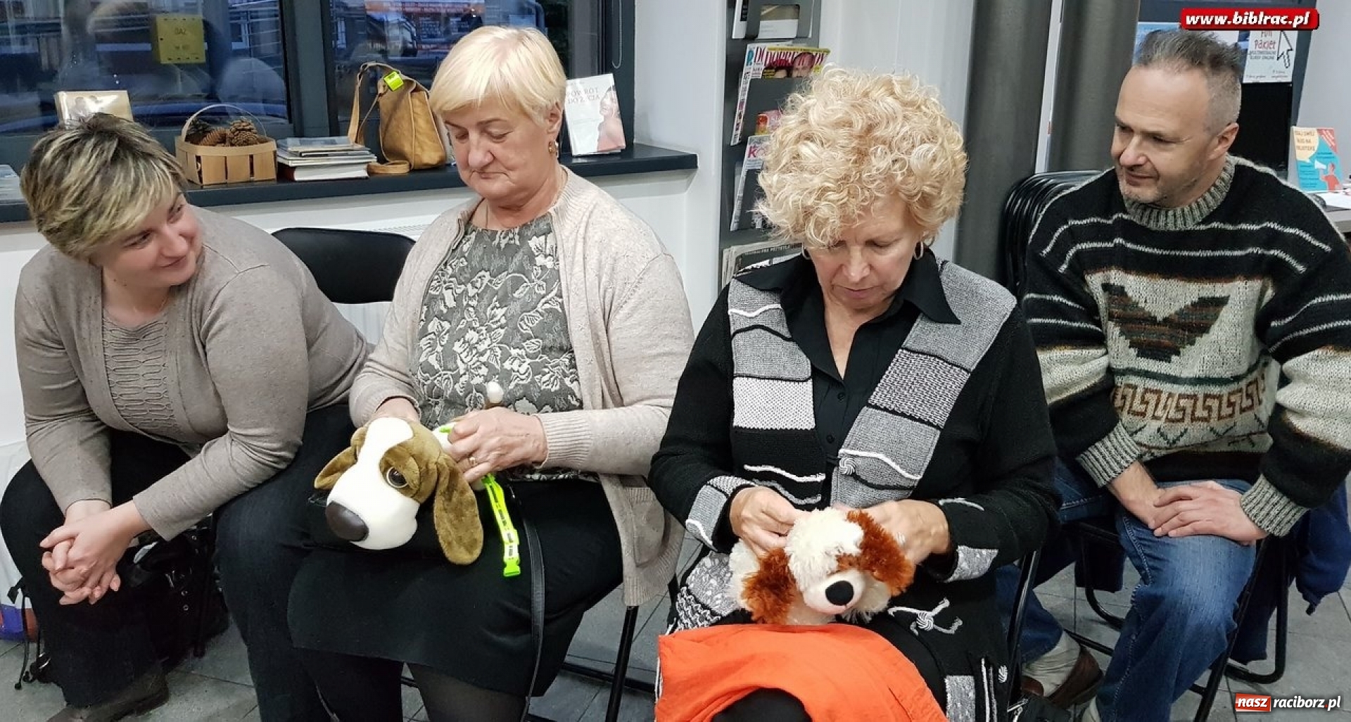Zdjęcie w galerii na portalu naszraciborz.pl: O dogoterapii w Klubie Przyjaciół Biblioteki na Ostrogu  wiadomości z regionu