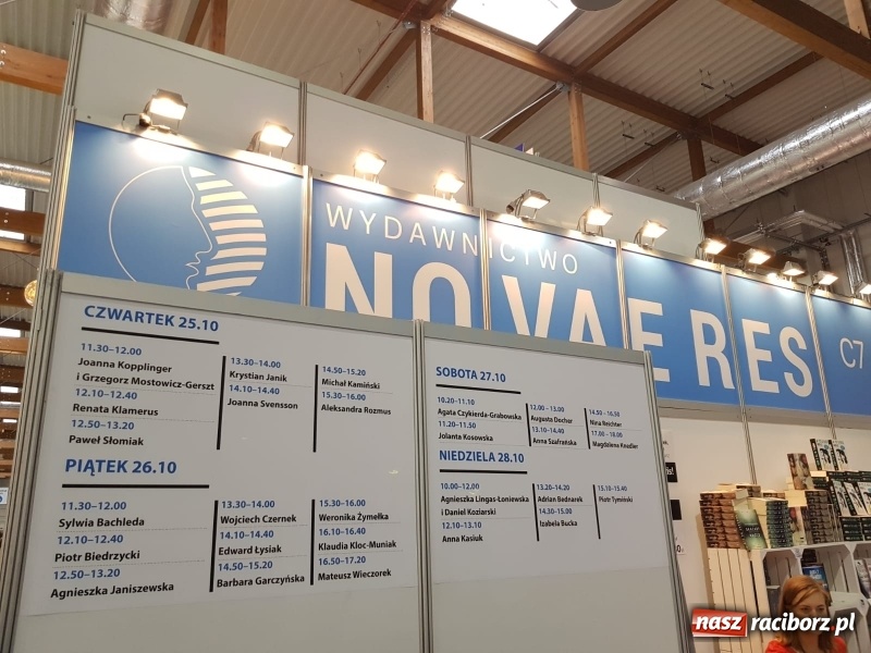 Zdjęcie w galerii na portalu naszraciborz.pl: Debiut Weroniki Żymełki na Międzynarodowych Targach Książki w Krakowie  wiadomości z regionu