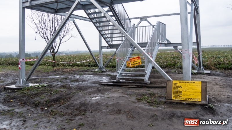 Zdjęcie w galerii na portalu naszraciborz.pl: Gotowa jest platformowa widokowa w Oborze i wieża w Pietrowicach Wielkich  wiadomości z regionu