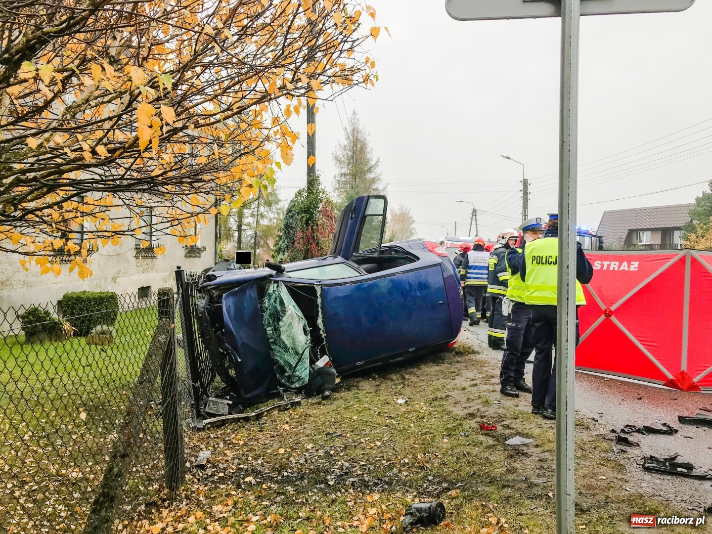 Zdjęcie w galerii na portalu naszraciborz.pl: Tragedia w Raciborzu Markowicach. Zginęło małżeństwo. Sprawca nietrzeźwy wiadomości z regionu