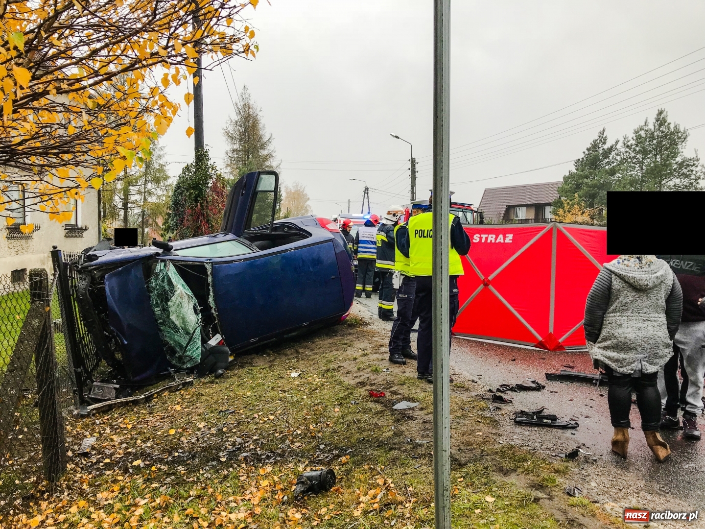 Zdjęcie w galerii na portalu naszraciborz.pl: Tragedia w Raciborzu Markowicach. Zginęło małżeństwo. Sprawca nietrzeźwy wiadomości z regionu