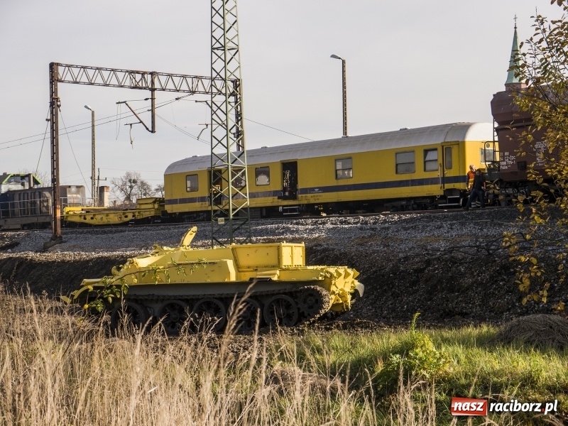 Zdjęcie w galerii na portalu naszraciborz.pl: Wykolejenie w Markowicach. Obraz z lotu ptaka  wiadomości z regionu
