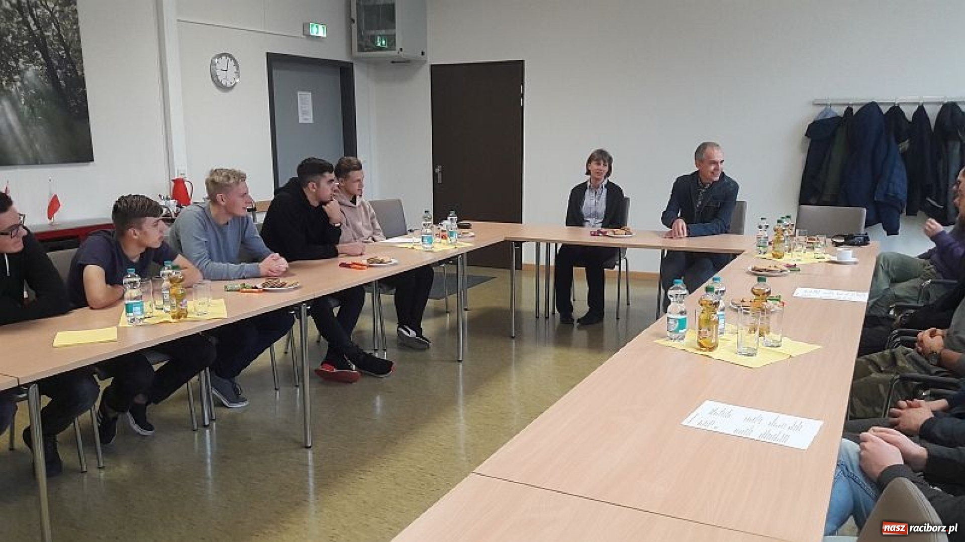 Zdjęcie w galerii na portalu naszraciborz.pl: Uczniowie z Mechanika pozdrawiają z Moguncji  wiadomości z regionu