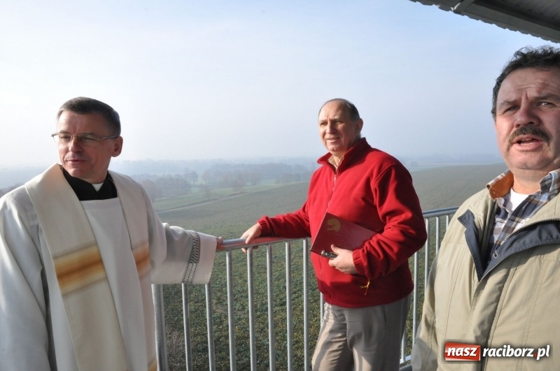 Zdjęcie w galerii na portalu naszraciborz.pl: W Pietrowicach Wielkich oddano do użytku wieżę widokową FOTO i WIDEO wiadomości z regionu