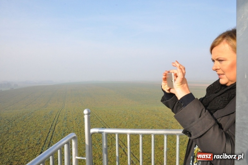 Zdjęcie w galerii na portalu naszraciborz.pl: W Pietrowicach Wielkich oddano do użytku wieżę widokową FOTO i WIDEO wiadomości z regionu