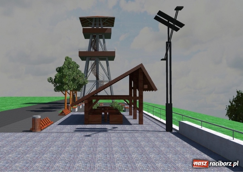 Zdjęcie w galerii na portalu naszraciborz.pl: W Pietrowicach Wielkich oddano do użytku wieżę widokową FOTO i WIDEO wiadomości z regionu