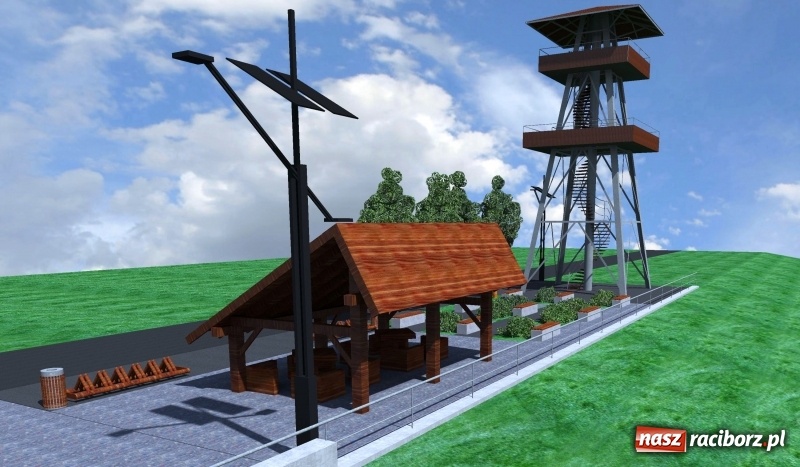 Zdjęcie w galerii na portalu naszraciborz.pl: W Pietrowicach Wielkich oddano do użytku wieżę widokową FOTO i WIDEO wiadomości z regionu