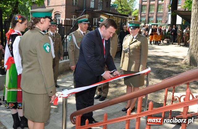 Zdjęcie w galerii na portalu naszraciborz.pl: Otwarcie nowej placówki Straży Granicznej wiadomości z regionu
