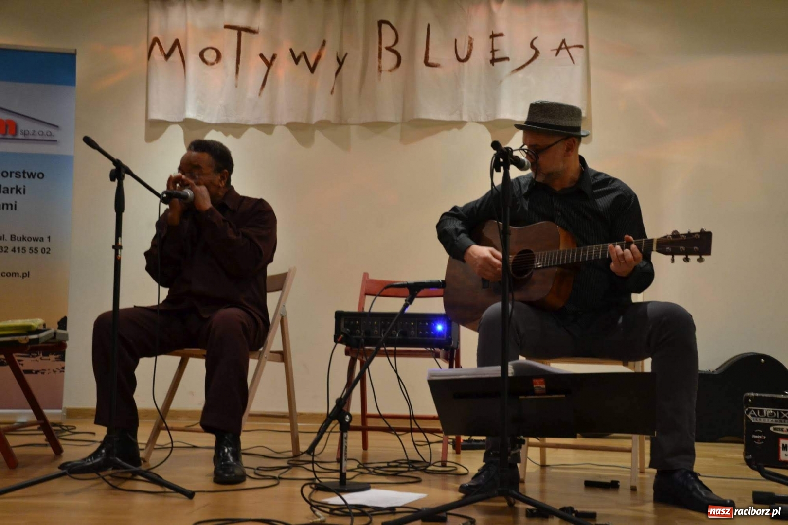 Zdjęcie w galerii na portalu naszraciborz.pl: Blues Combo. Koncert Motywy Bluesa nr 10 na Zamku Piastowskim  wiadomości z regionu
