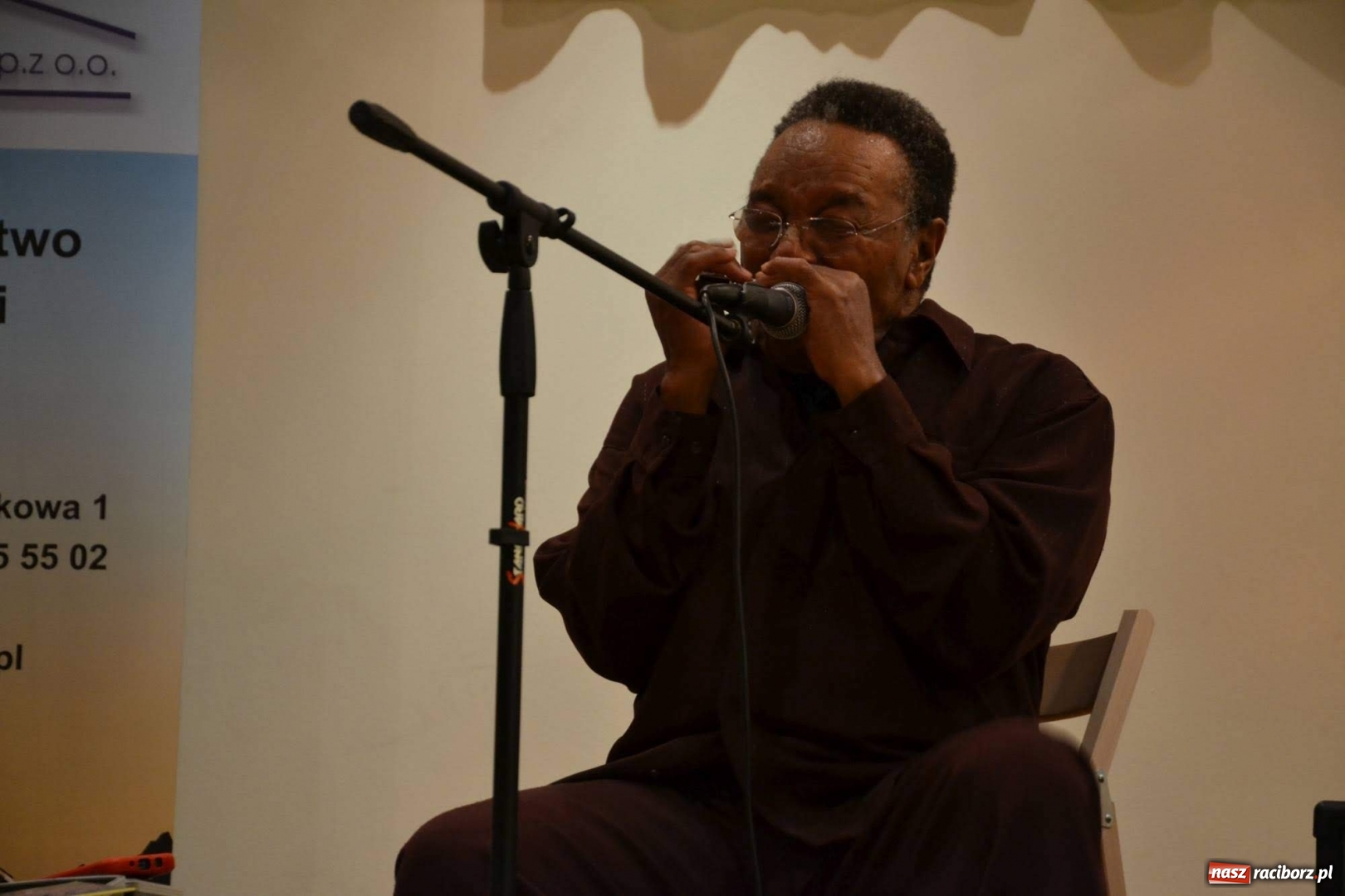 Zdjęcie w galerii na portalu naszraciborz.pl: Blues Combo. Koncert Motywy Bluesa nr 10 na Zamku Piastowskim  wiadomości z regionu