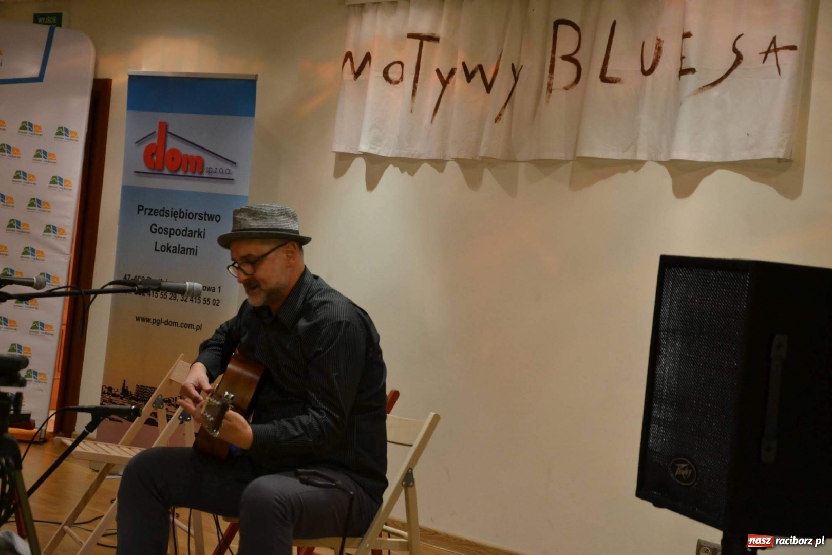 Zdjęcie w galerii na portalu naszraciborz.pl: Blues Combo. Koncert Motywy Bluesa nr 10 na Zamku Piastowskim  wiadomości z regionu
