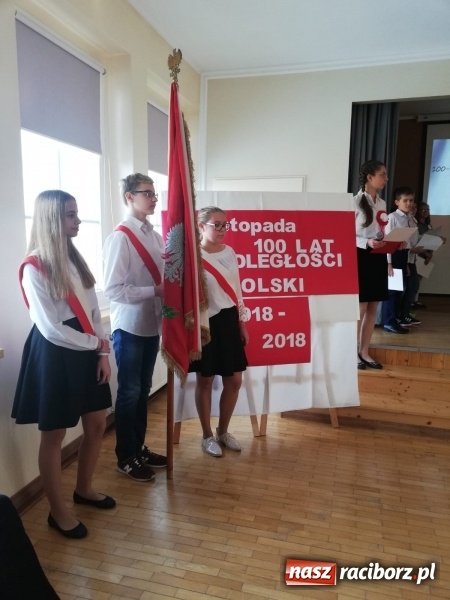 Zdjęcie w galerii na portalu naszraciborz.pl: 100. urodziny Niepodległej w szkole w Ocicach  wiadomości z regionu